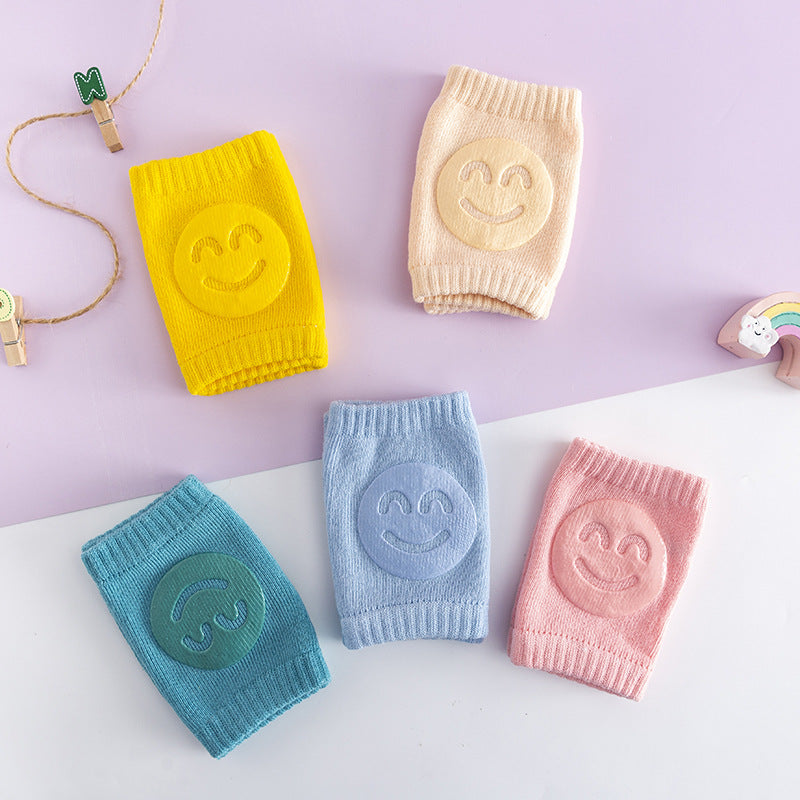 Genouillères bébé en tricot - Protection anti-glisse pour ramper et marcher