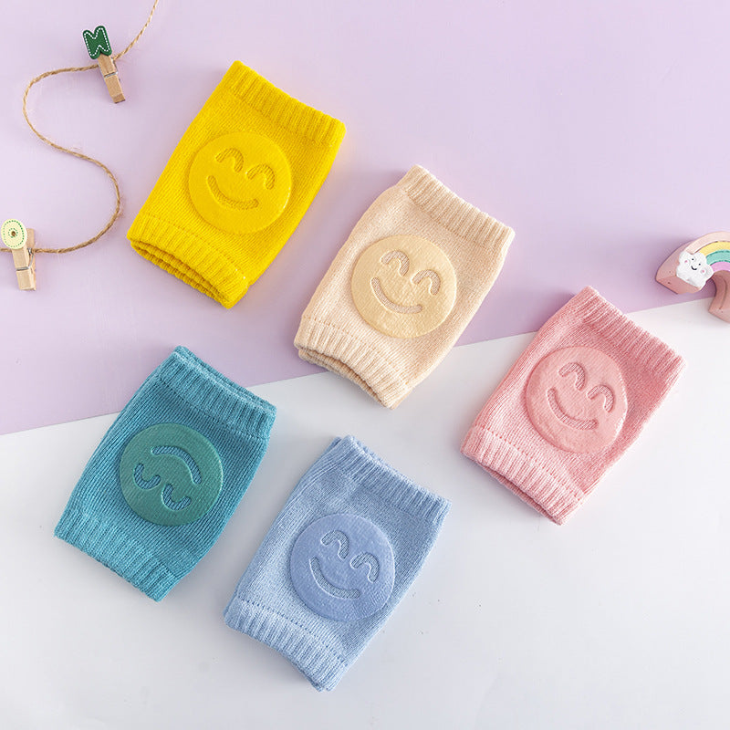 Genouillères bébé en tricot - Protection anti-glisse pour ramper et marcher