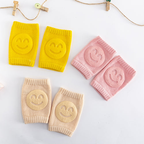 Genouillères bébé en tricot - Protection anti-glisse pour ramper et marcher