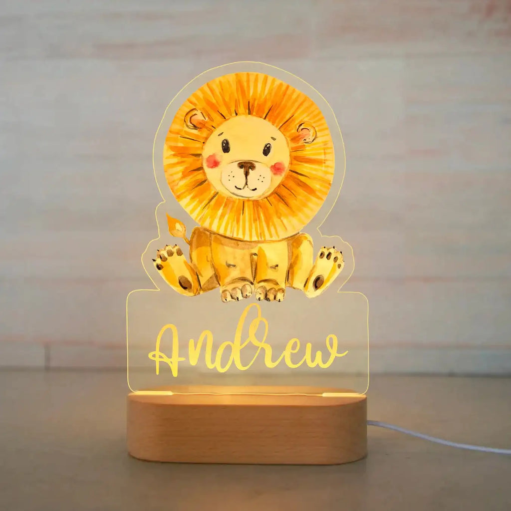 Veilleuse Personnalisée Bébé – Prénom Lumineux Unique 🎁✨