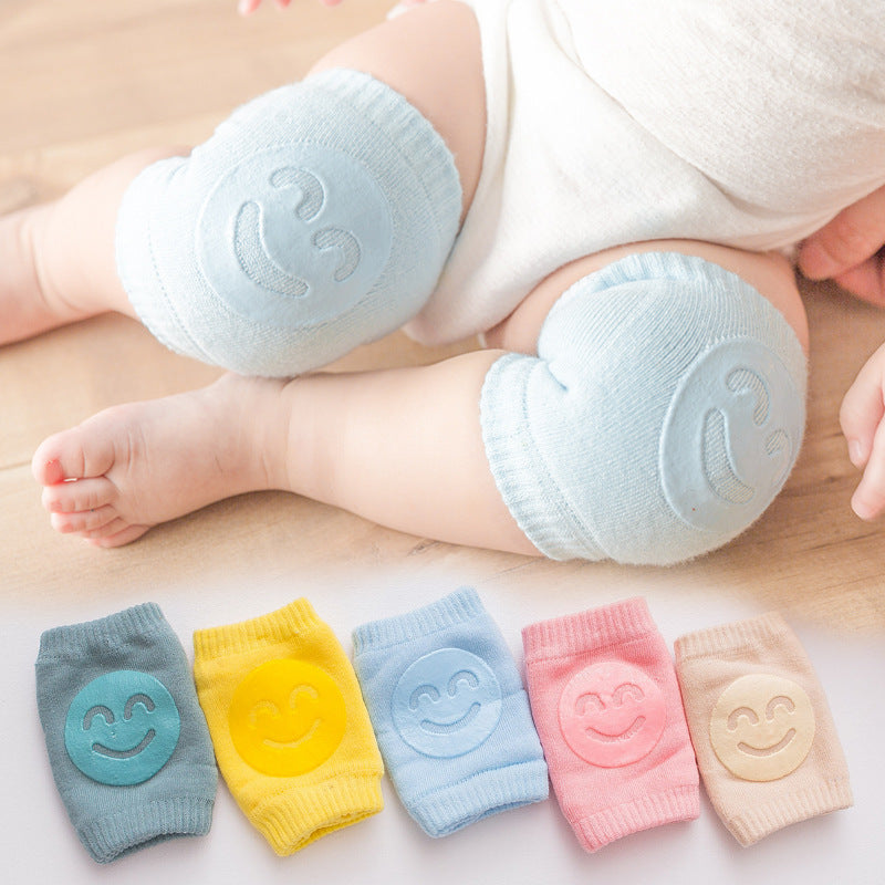 Genouillères bébé en tricot - Protection anti-glisse pour ramper et marcher