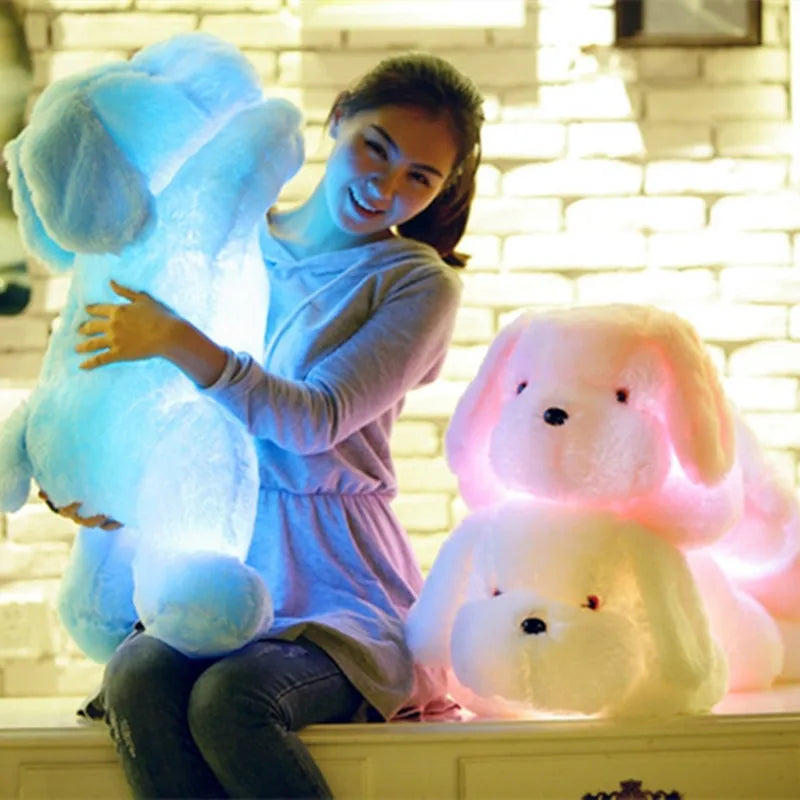 Peluche Veilleuse Bébé – Compagnon Lumineux Apaisant 🧸✨