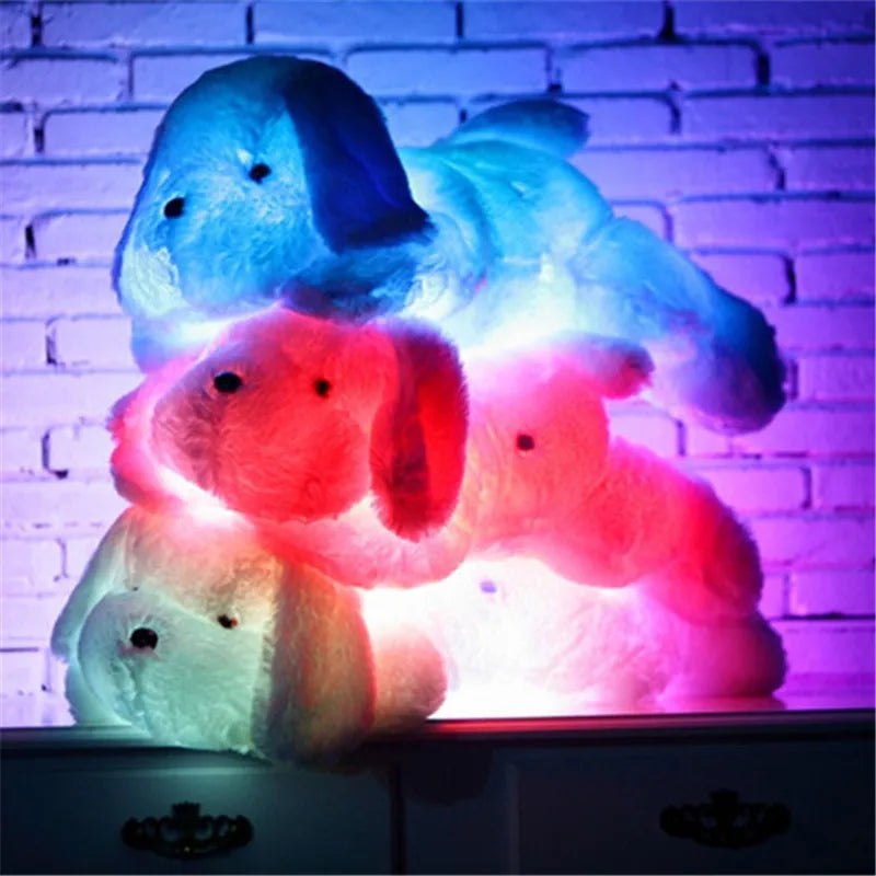 Peluche Veilleuse Bébé – Compagnon Lumineux Apaisant 🧸✨
