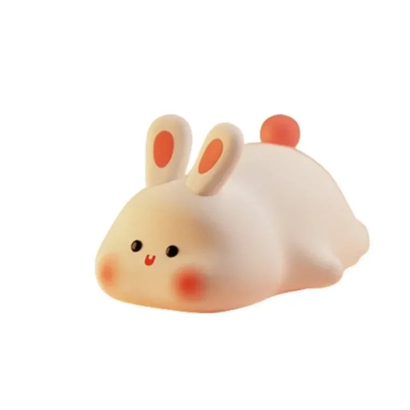 Veilleuse Bébé Lapin LED – Lumière Douce pour Nuits Paisibles 🐰✨