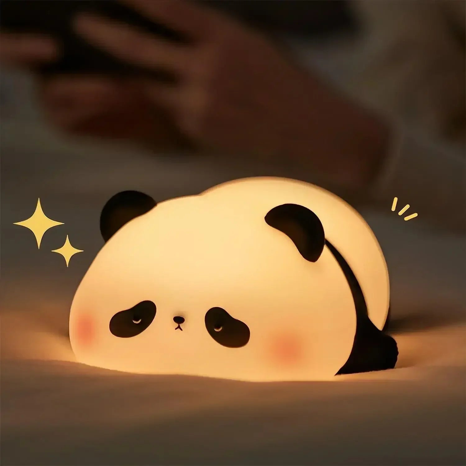 Veilleuse Bébé Lapin LED – Lumière Douce pour Nuits Paisibles 🐰✨