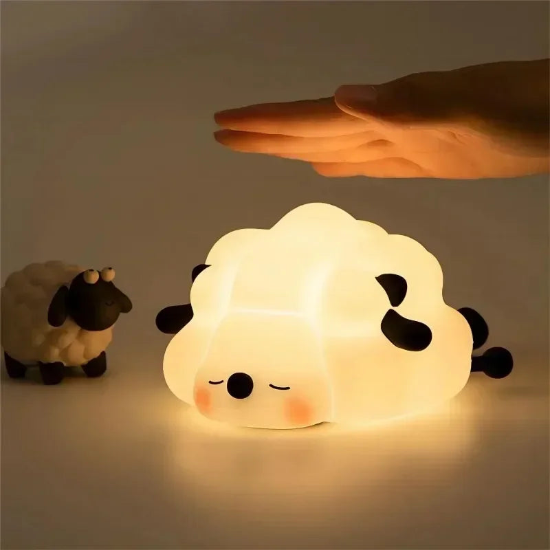 Veilleuse Bébé Lapin LED – Lumière Douce pour Nuits Paisibles 🐰✨